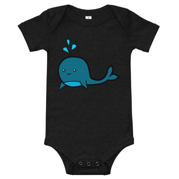 Whale Baby Short Sleeve One Piece Romper - Image 2