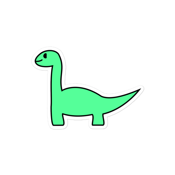 Baby Dino Bubble-free stickers