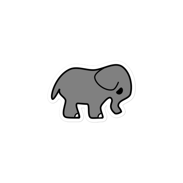 Elephant Bubble-free stickers