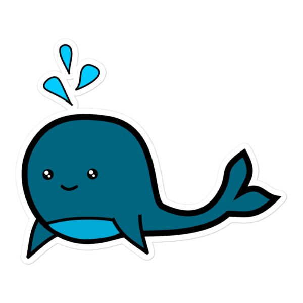 Whale Bubble-free stickers - Image 3