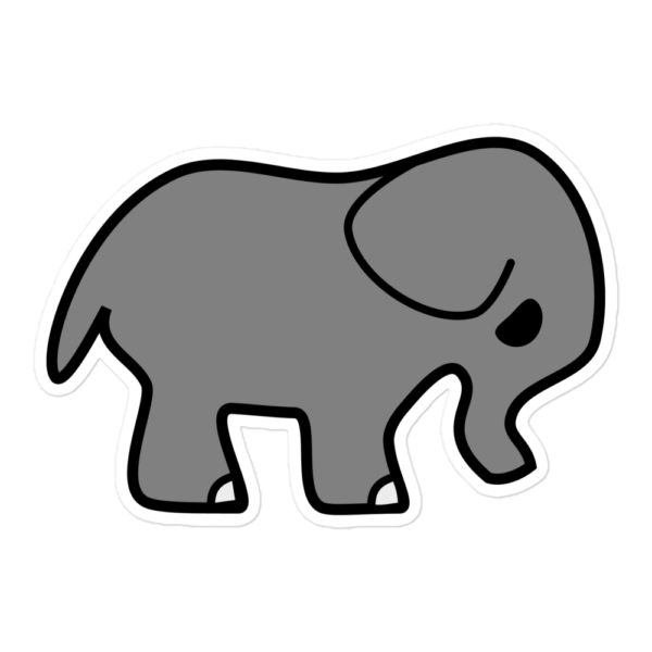 Elephant Bubble-free stickers - Image 3