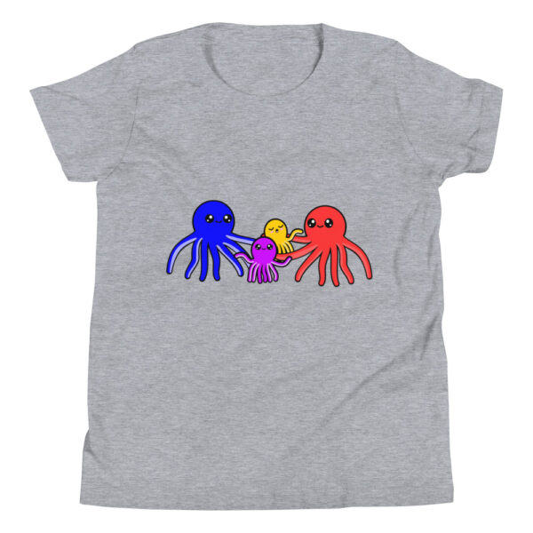 Octopus Family Youth Short Sleeve T-Shirt - Image 6