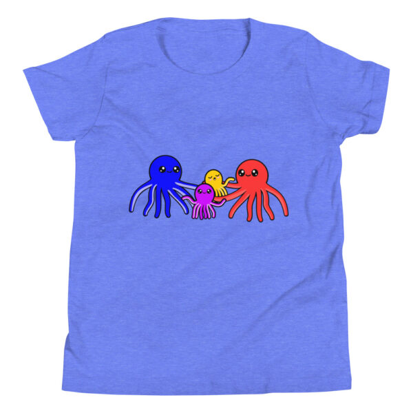 Octopus Family Youth Short Sleeve T-Shirt - Image 5