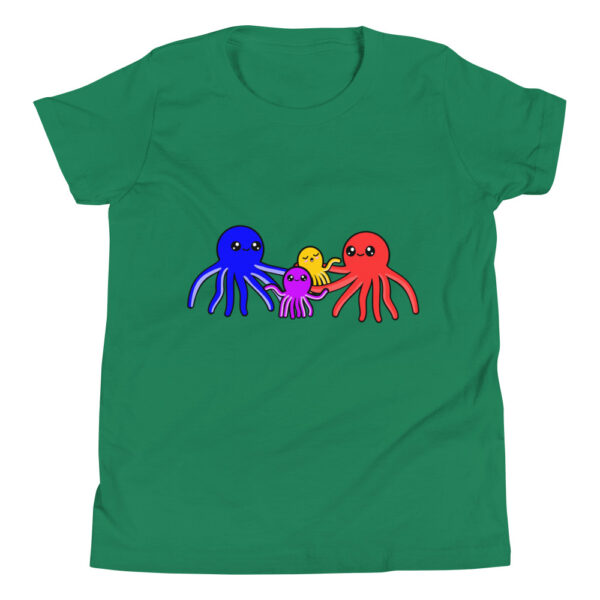 Octopus Family Youth Short Sleeve T-Shirt - Image 4